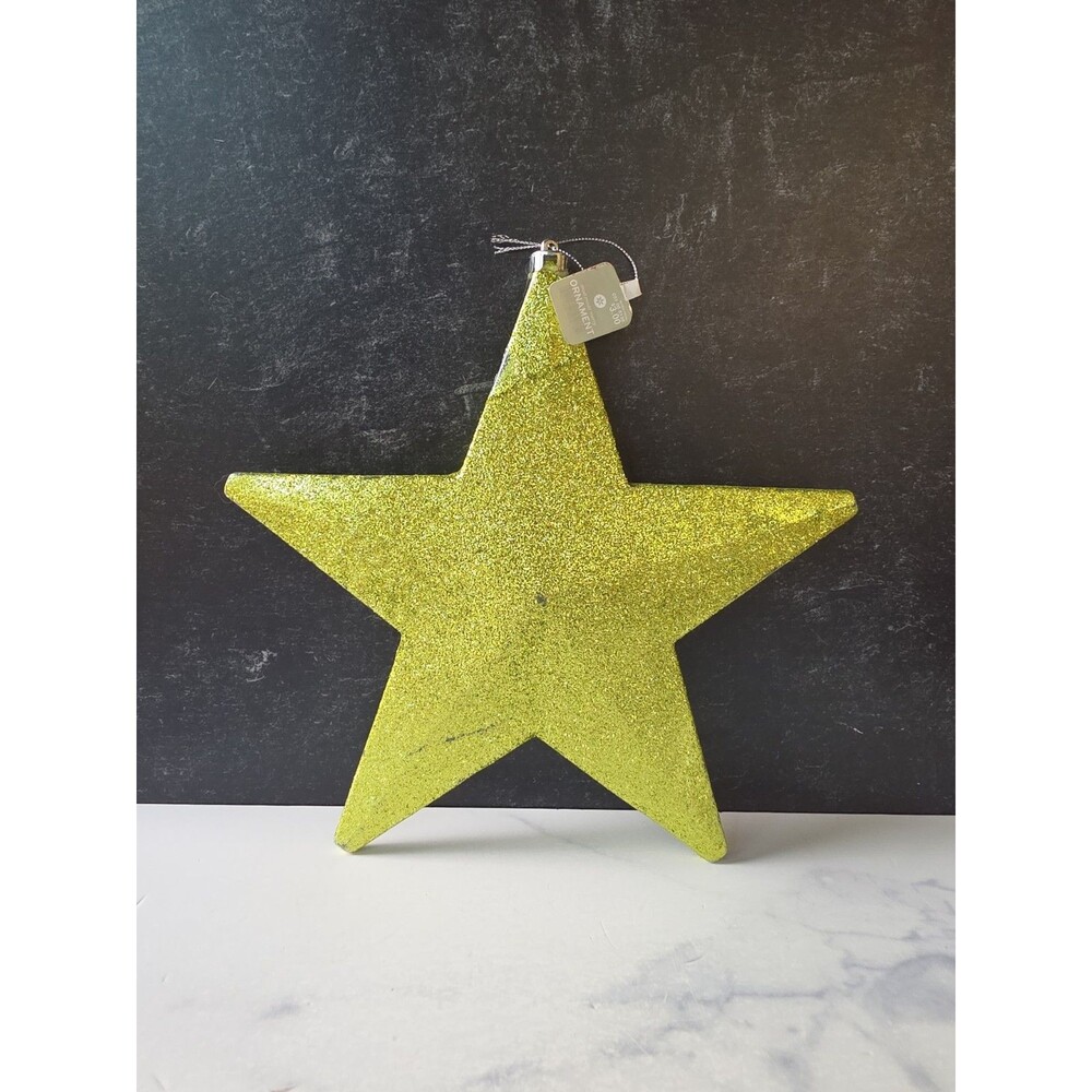 Target Christmas Gold Glitter Star Ornament